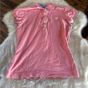 Women's Pink Polo Shirt